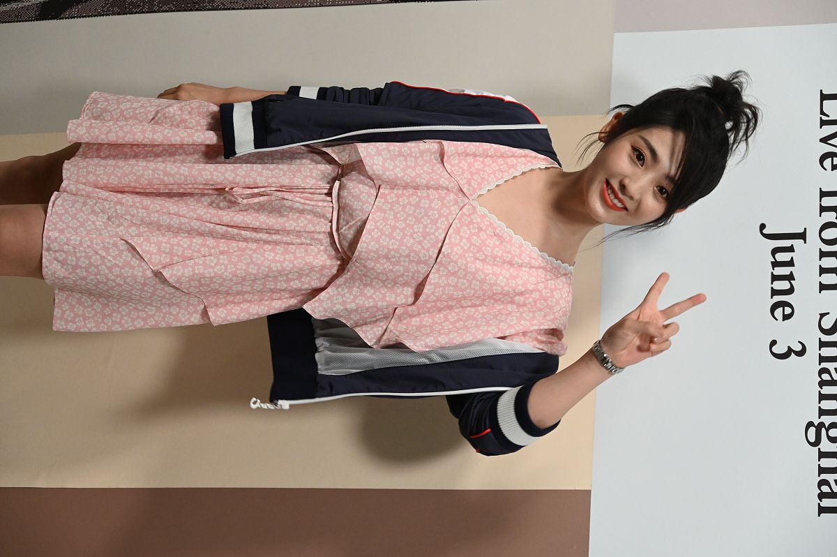 2021年6月3日,上海,coach蔻驰品牌大秀.邢菲