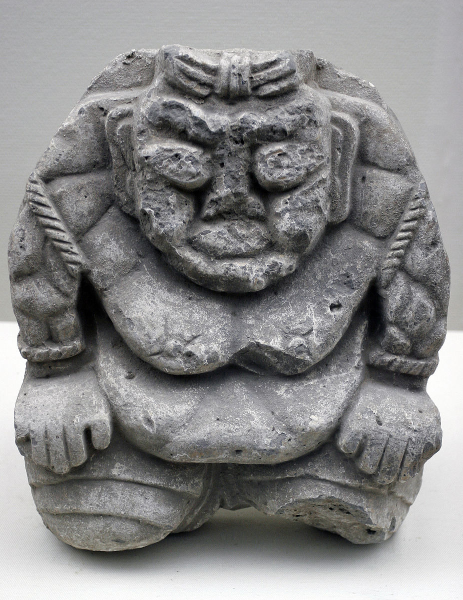 2008年08月12日 灰陶浮雕力士像,辽代,内蒙古赤峰市征集,内蒙古博物院