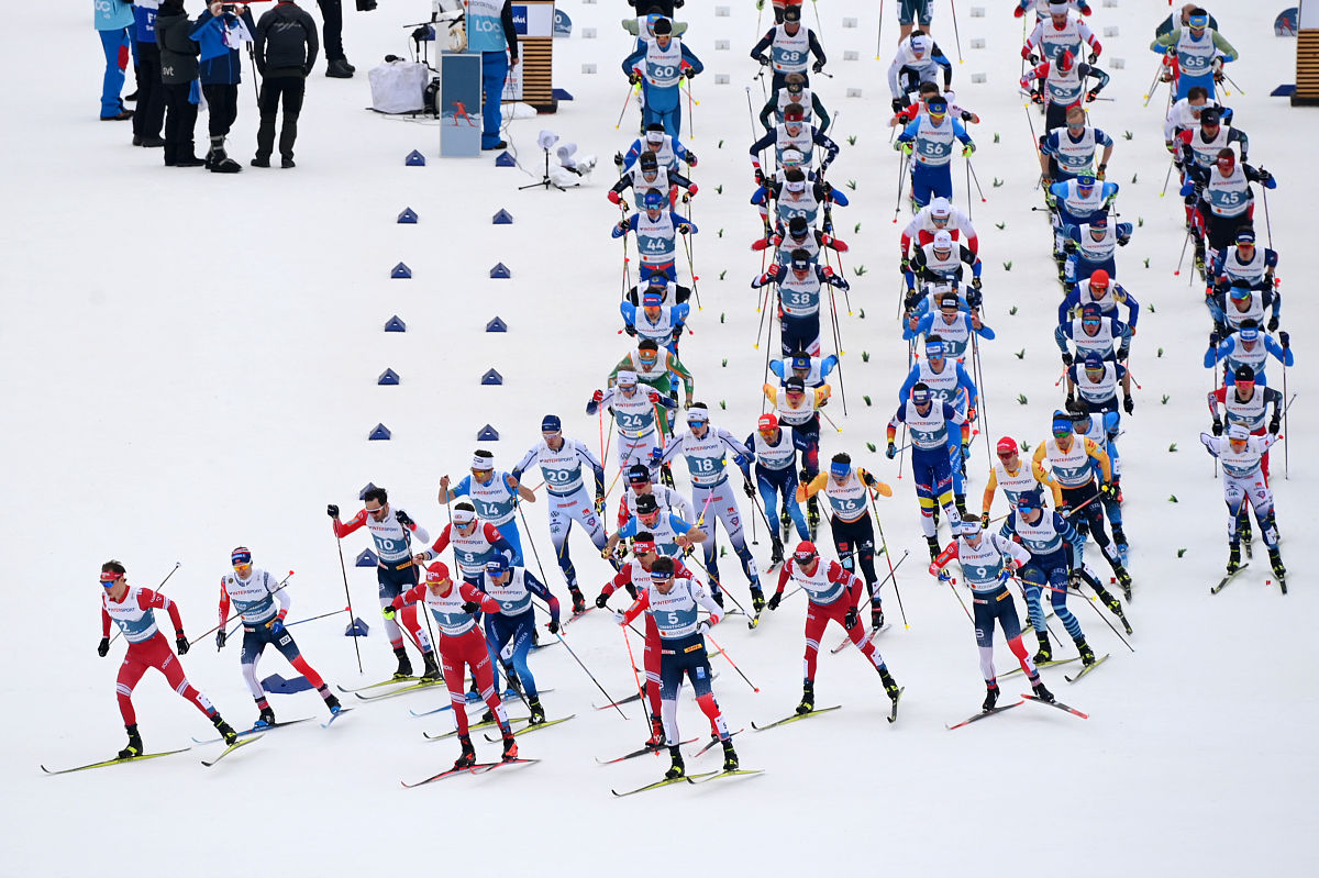 2021年2月27日,德国,2021北欧滑雪世界锦标赛奥伯斯多夫站2月27日赛况