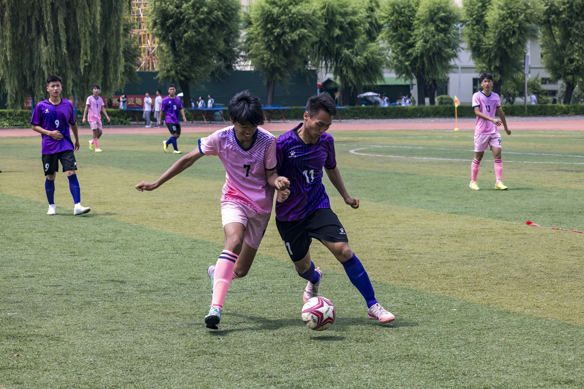 校园足球大赛：青春活力，精彩瞬间！