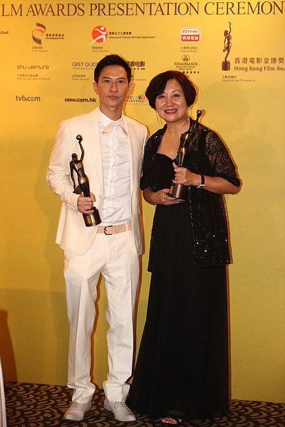 2009年4月19日讯,香港,第28届香港电影金像奖当日举行,群星亮相后台.