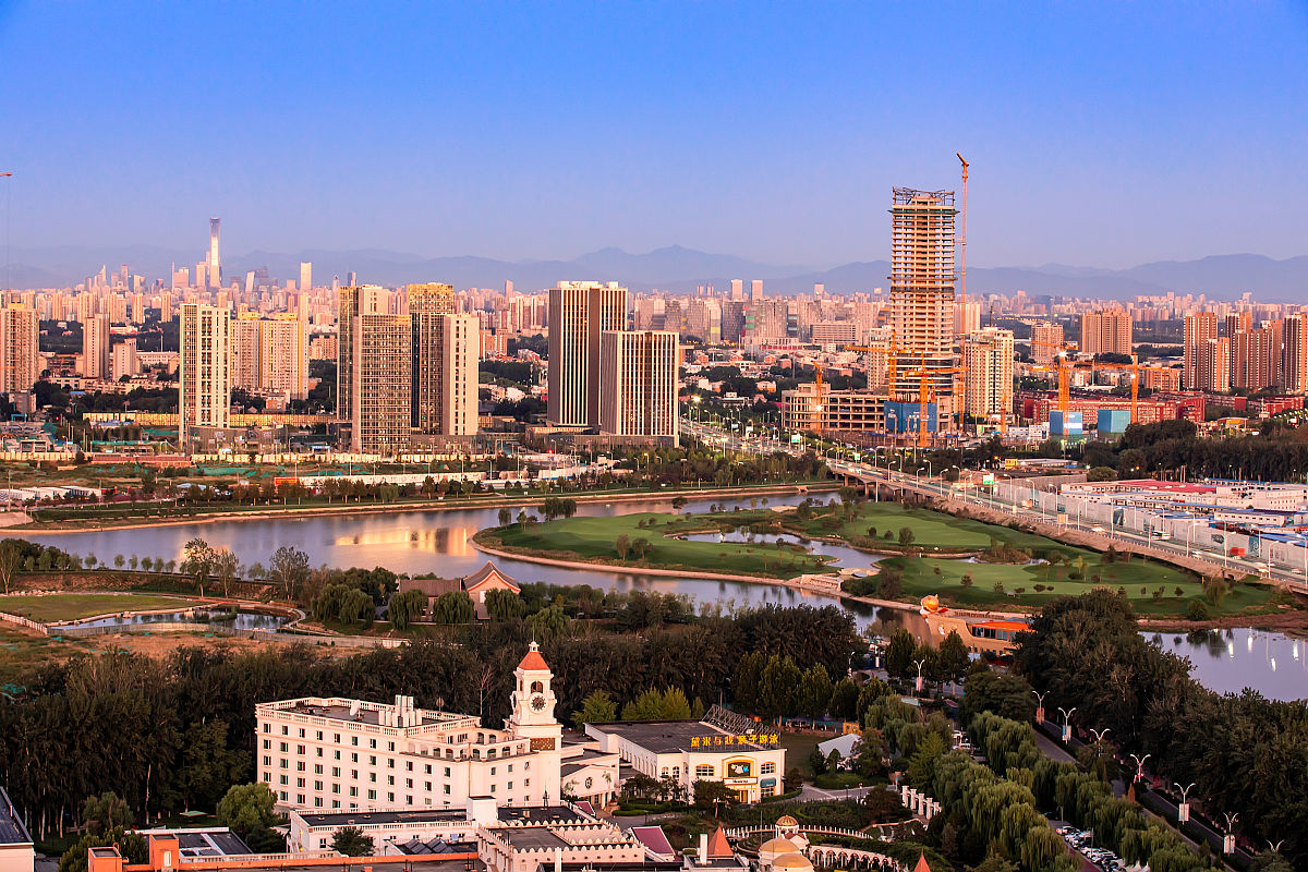 2019年09月24日,北京市通州区大运河起点,五河交汇处.