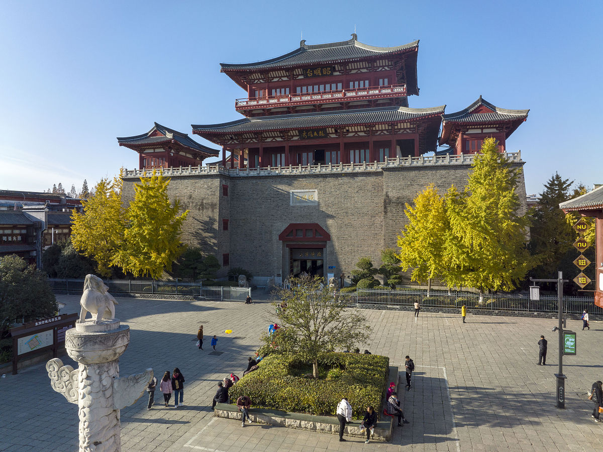 2021年12月2日,湖北省襄阳市,昭明台.