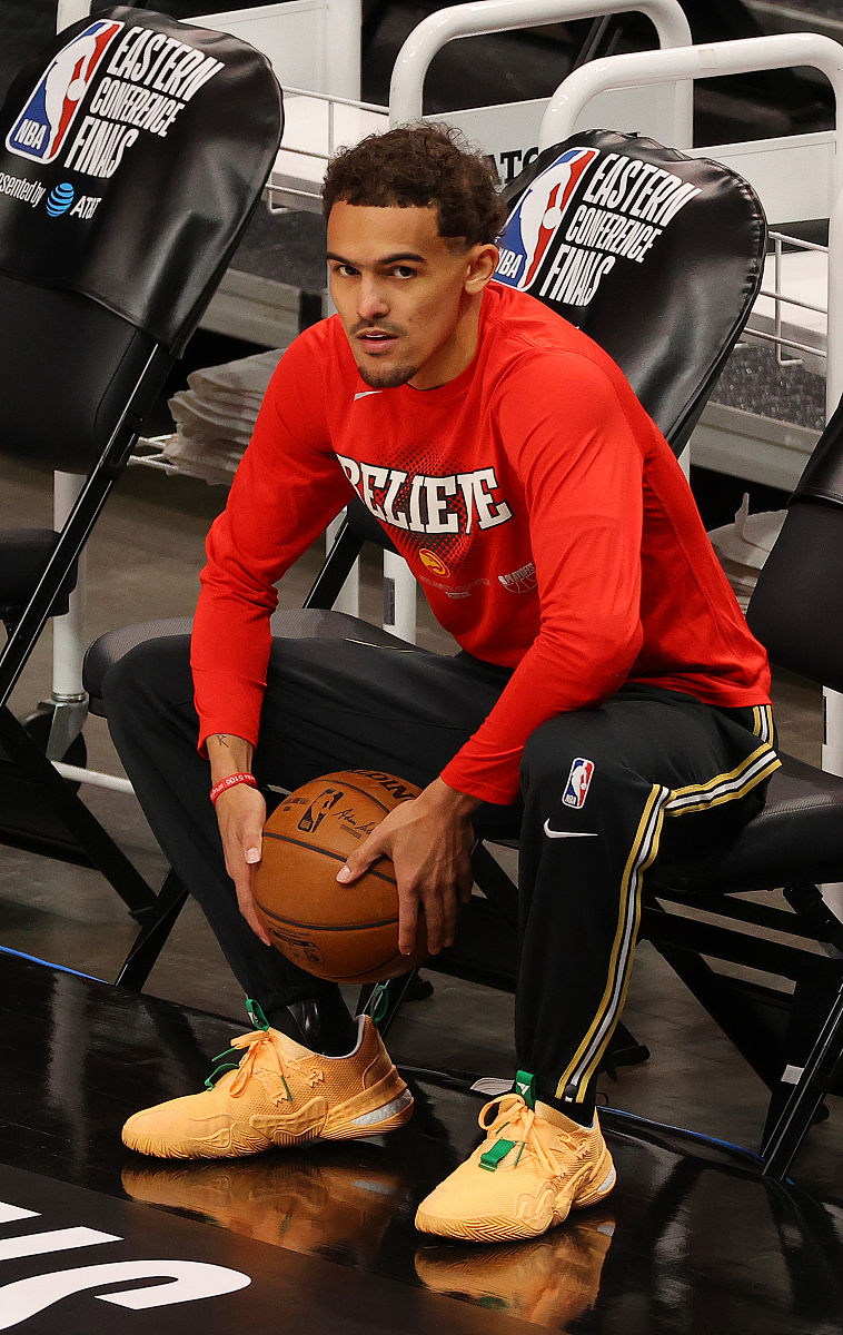 2021年7月3日,美国,20/21nba东部决赛g6,密尔沃基雄鹿vs亚特兰大老鹰.
