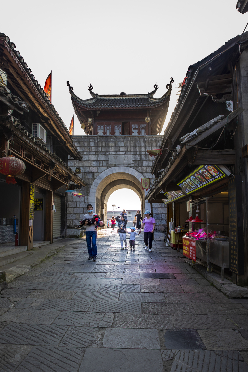 洪江市古商城游玩