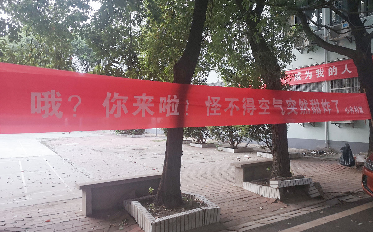 富有诗意的迎新标语体现梦想和西湖特色