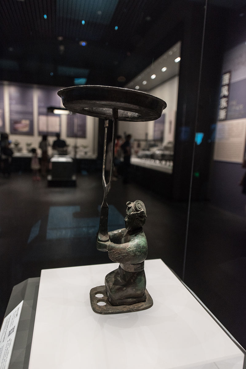 2021年6月13日,郑州,河南博物院,第四展厅"逐鹿中原——东周时期".