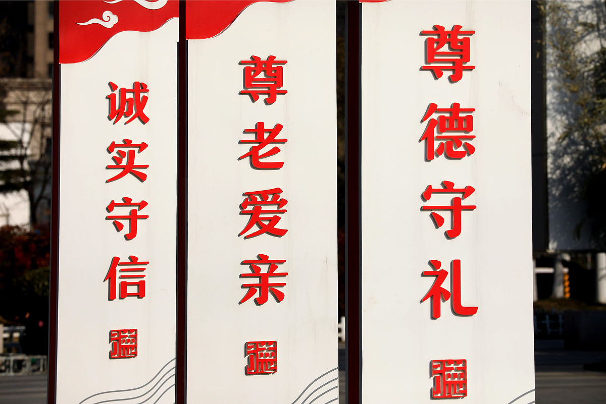 关于孝善行的关键字