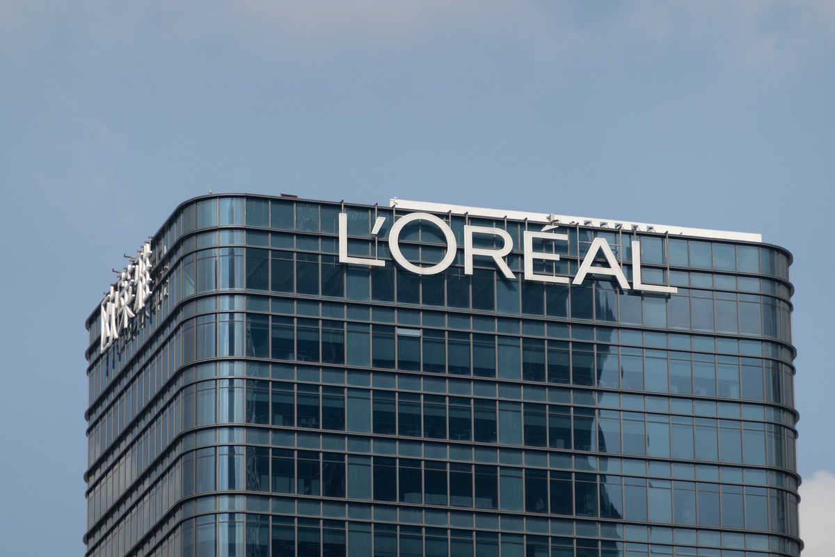 2026年1月21日,上海静安区欧莱雅大厦,l'oréal.