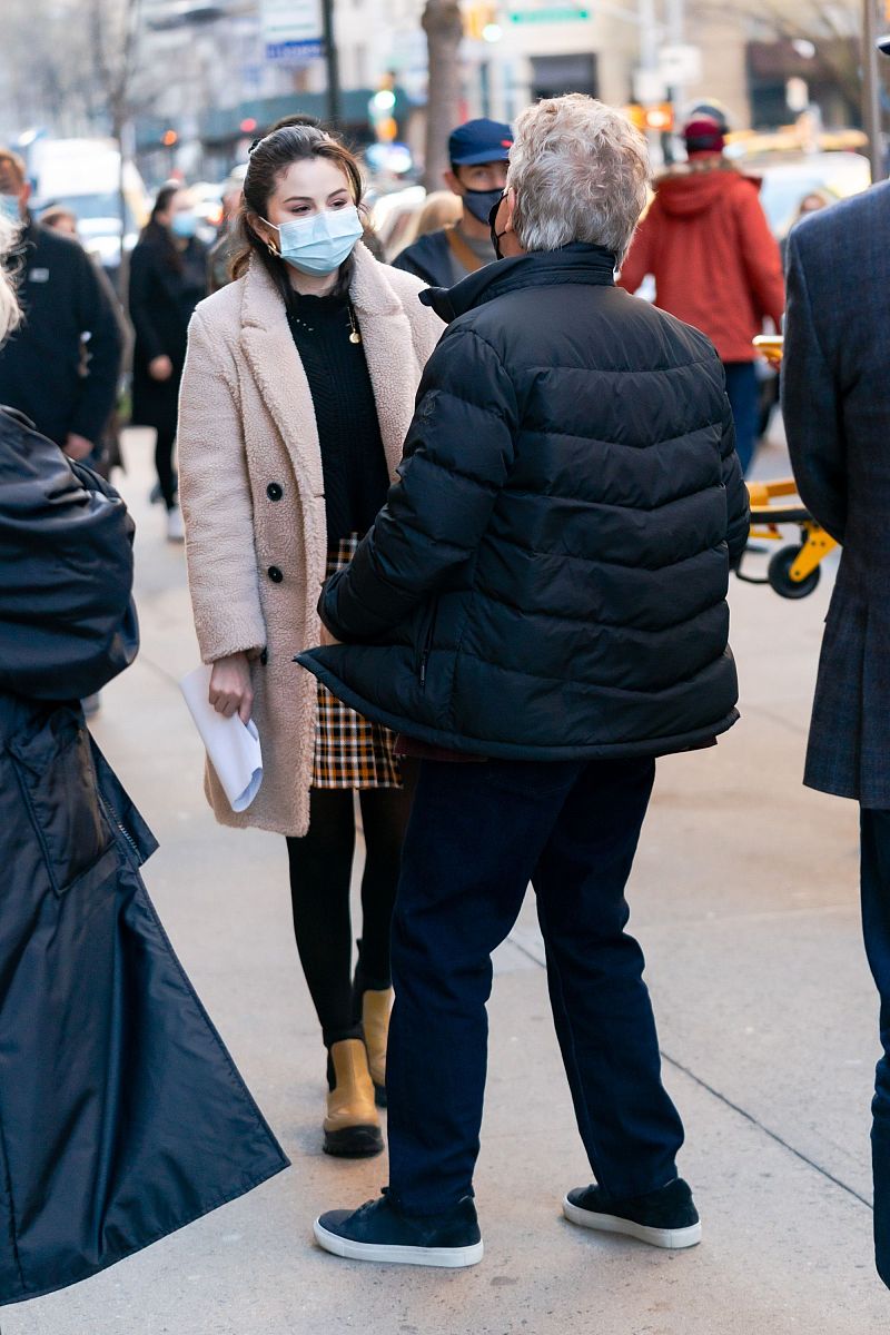 当地时间2021年3月30日,纽约,新剧《大楼里只有谋杀》热拍.new york, 