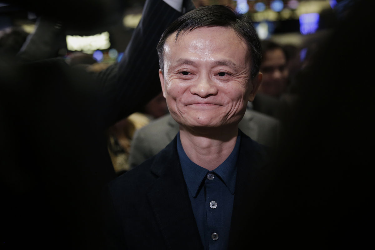 当地时间2014年9月19日,美国纽约,阿里巴巴集团在纽交所正式挂牌交易,