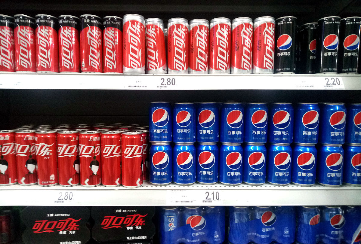 可口可乐：经典碳酸饮料，口感清爽，品牌影响力强大