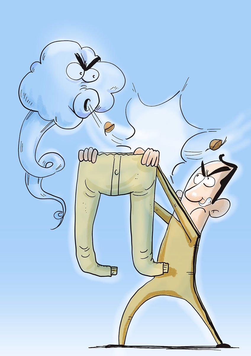 有人随处放屁咋办