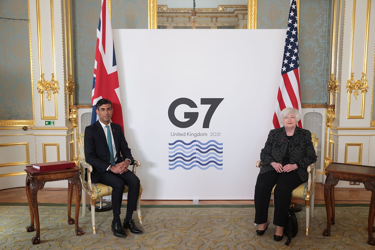 当地时间2021年6月3日,英国牛津,七国集团卫生部长会议于6月3日至4日