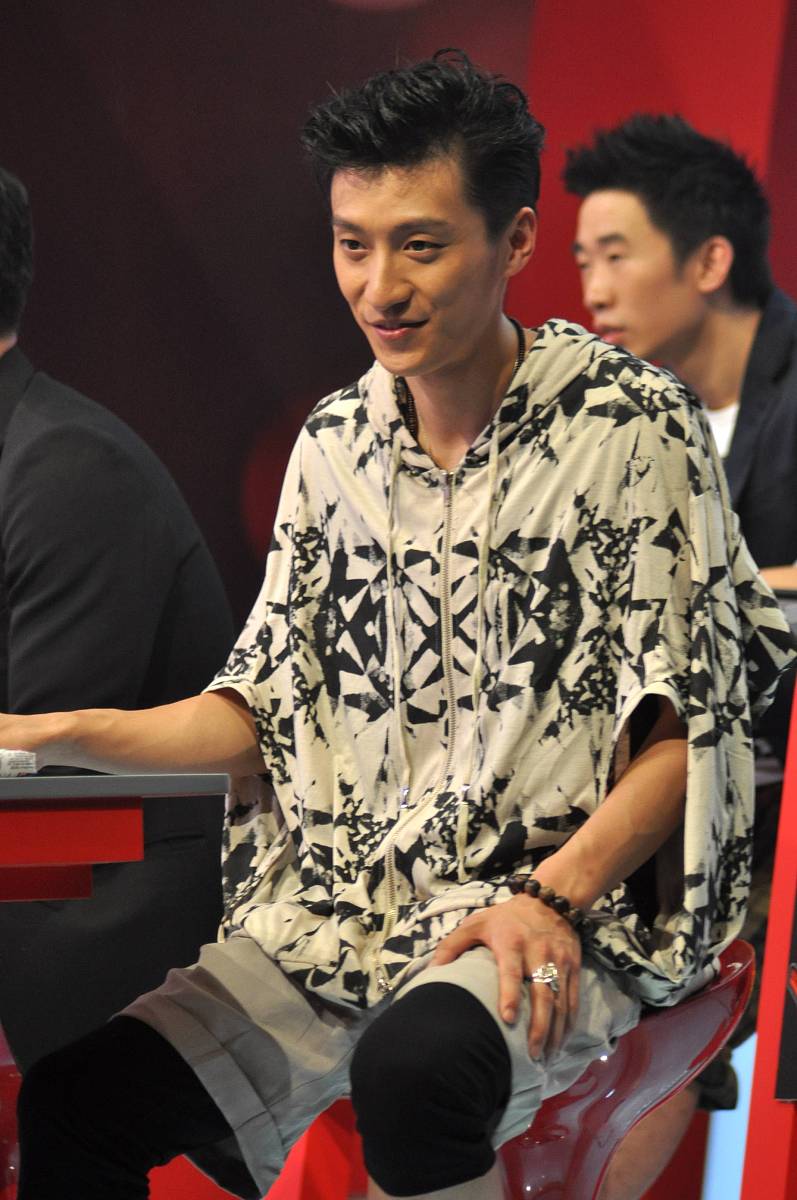2011年5月26日,上海,搞笑综艺节目《谁是爆笑王》录制.乔任梁+++_+++