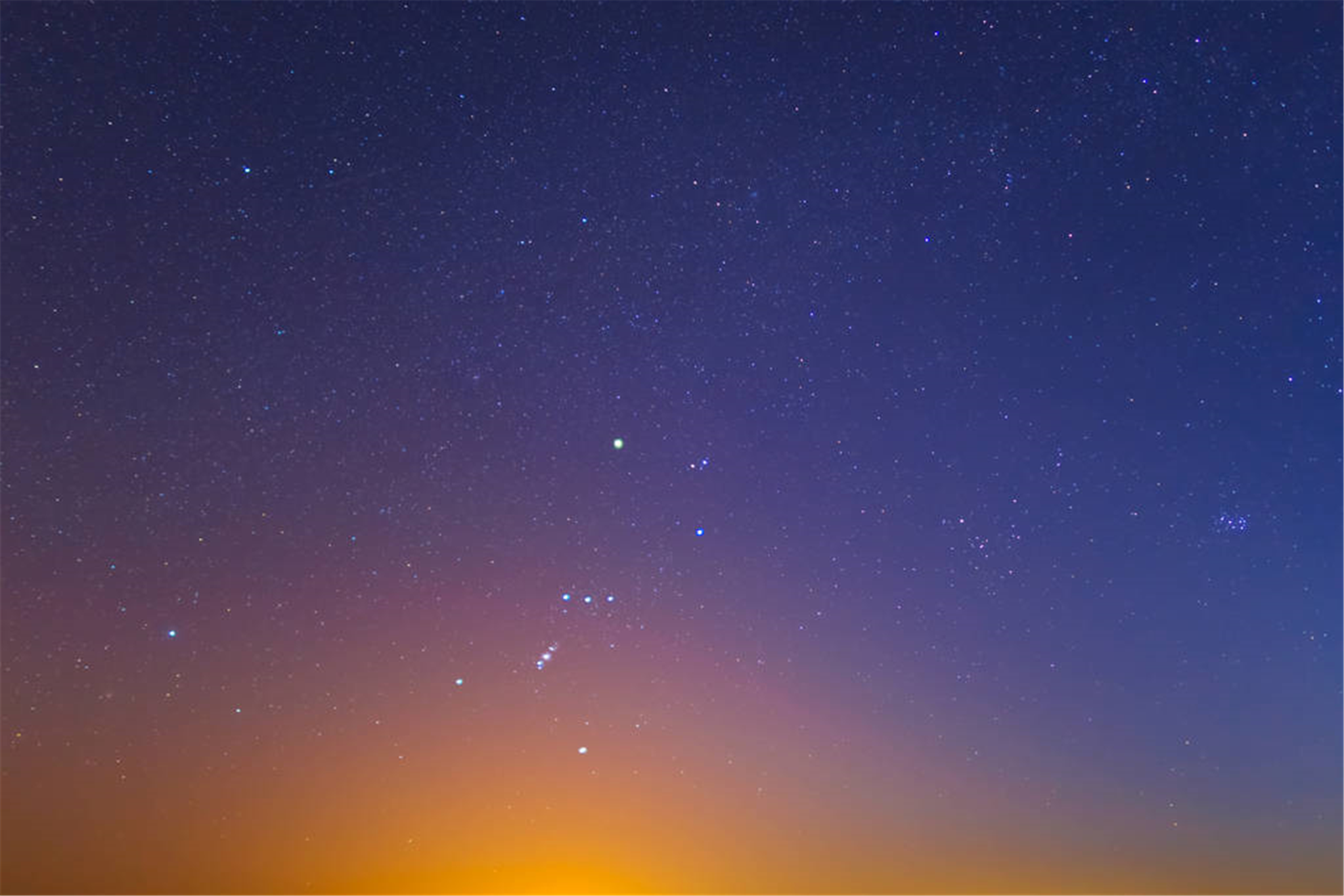 摩羯座专属壁纸 星空图片