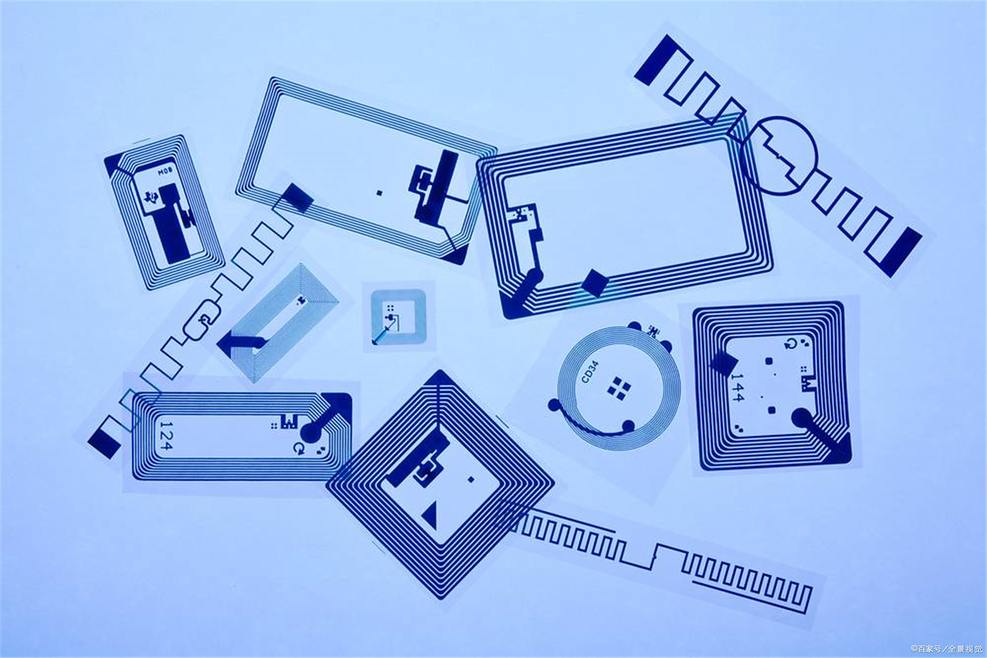 各式各样的无源rfid电子标签