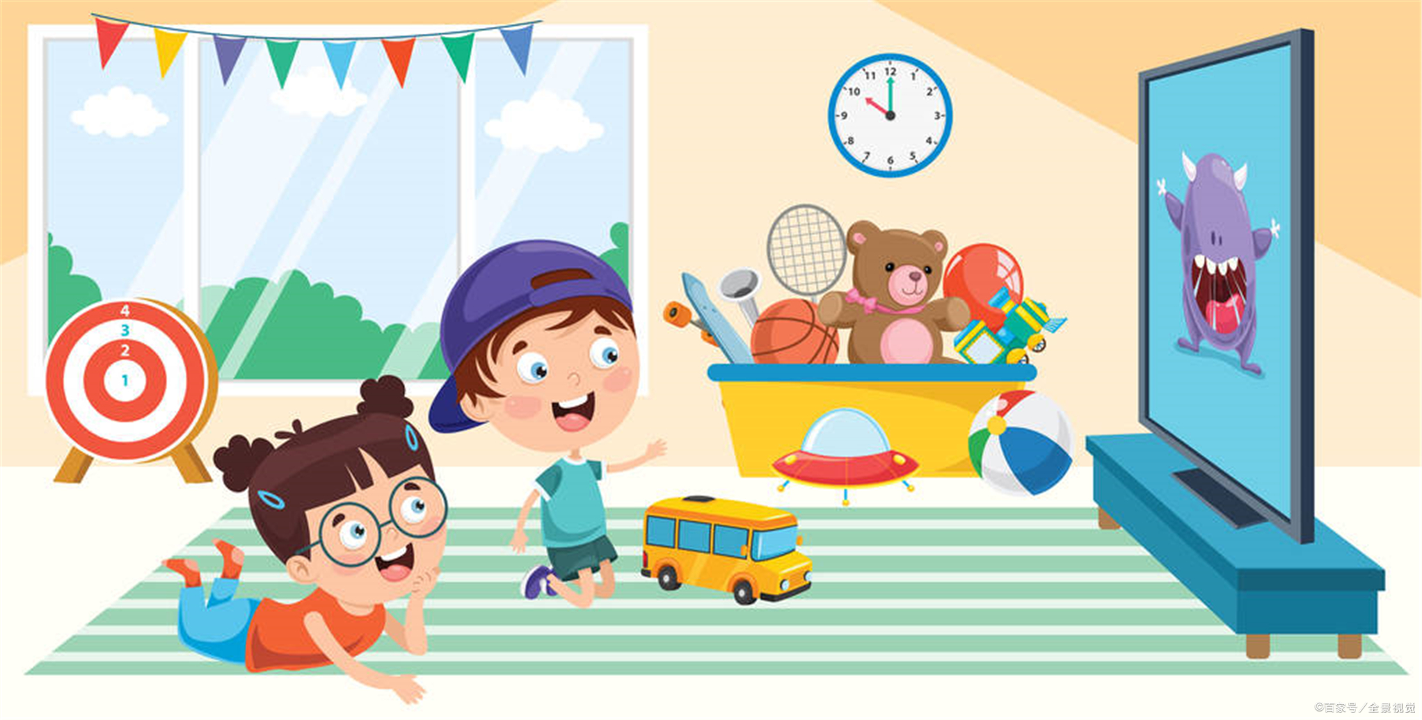 孩子看电视一看就是几个小时,这算是注意力集中的表现吗?