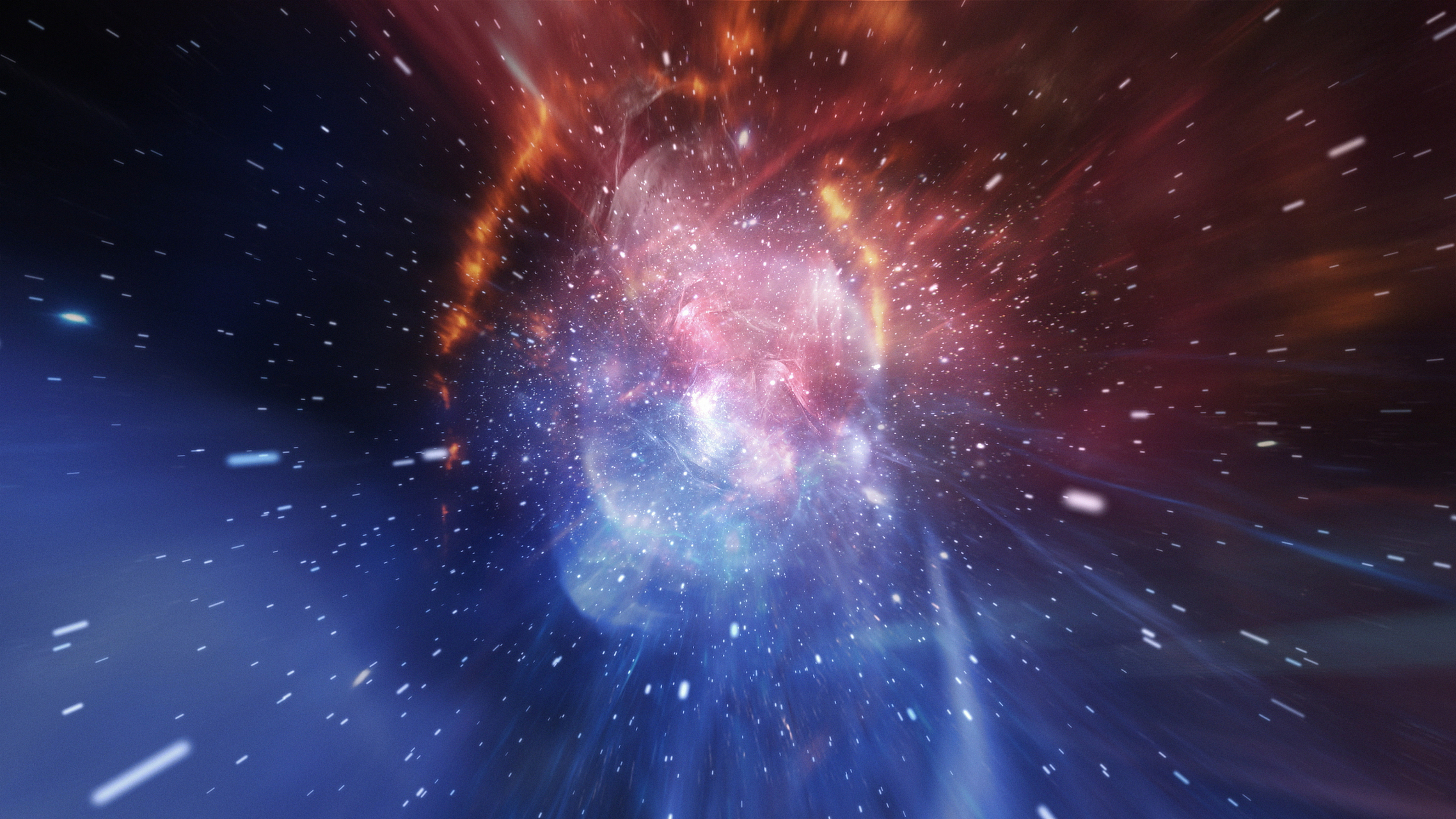 这些带电粒子包括质子,电子和其他离子,它们在宇宙中通过星际介质