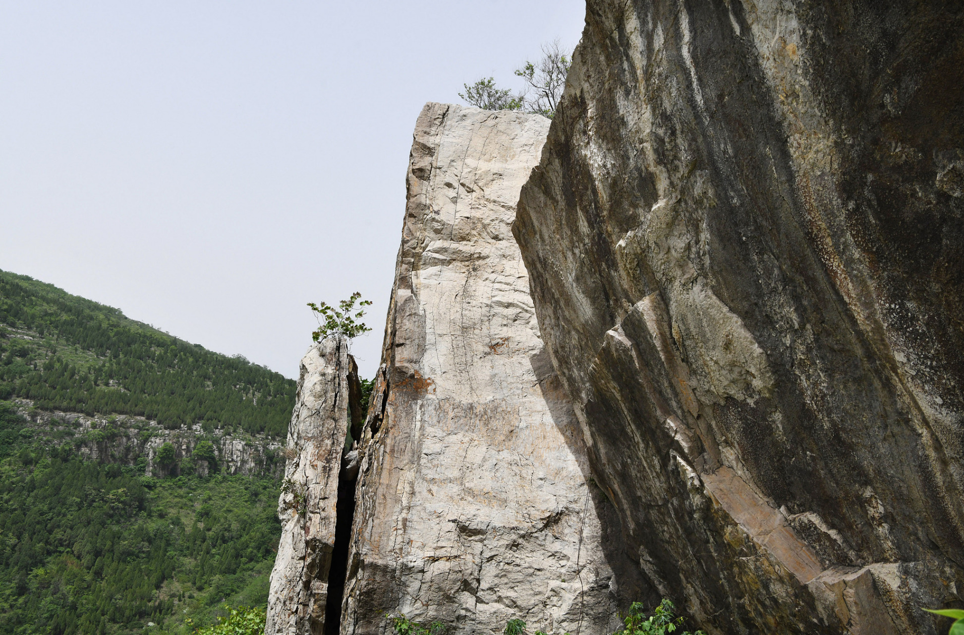 夏日闪光旅行家# 链子崖,壁立千仞,危岩高耸,仿佛