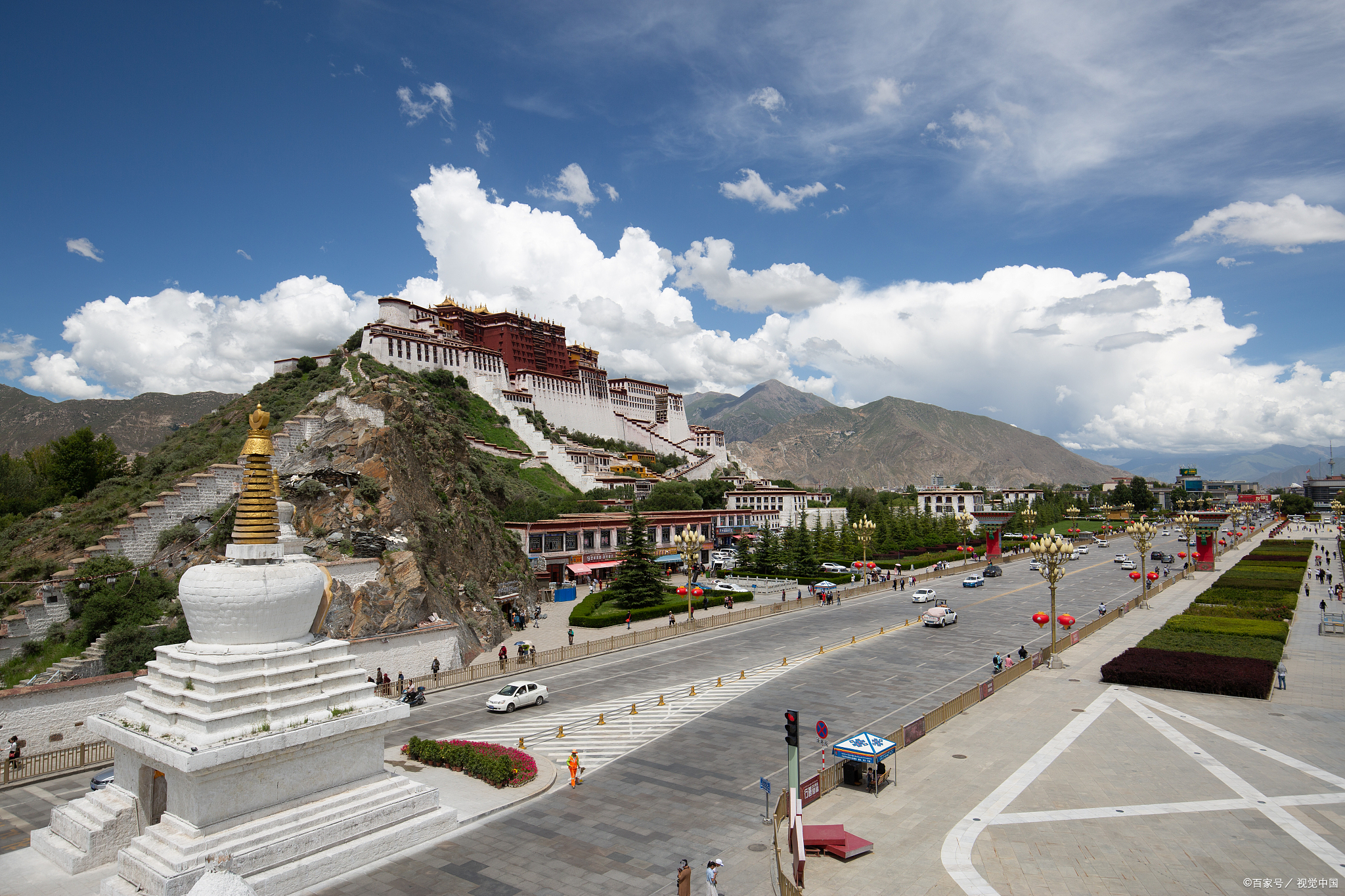 拉萨布达拉宫,神圣庄严的藏传佛教圣地,一直是旅行者们向往的目的地