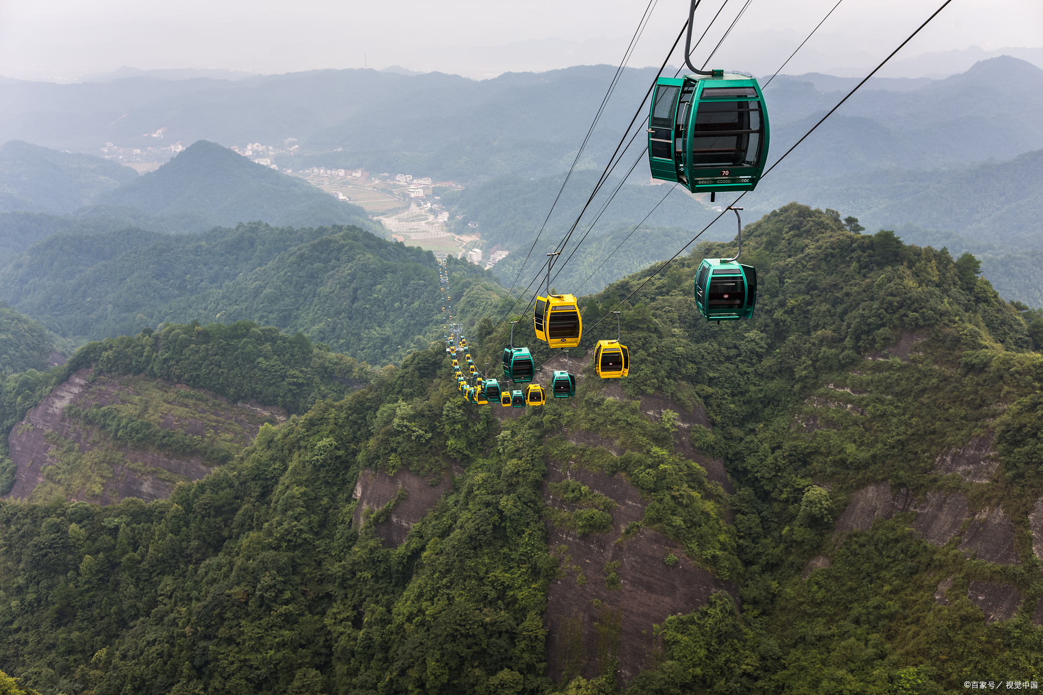 剑门关索道一号和二号的区别