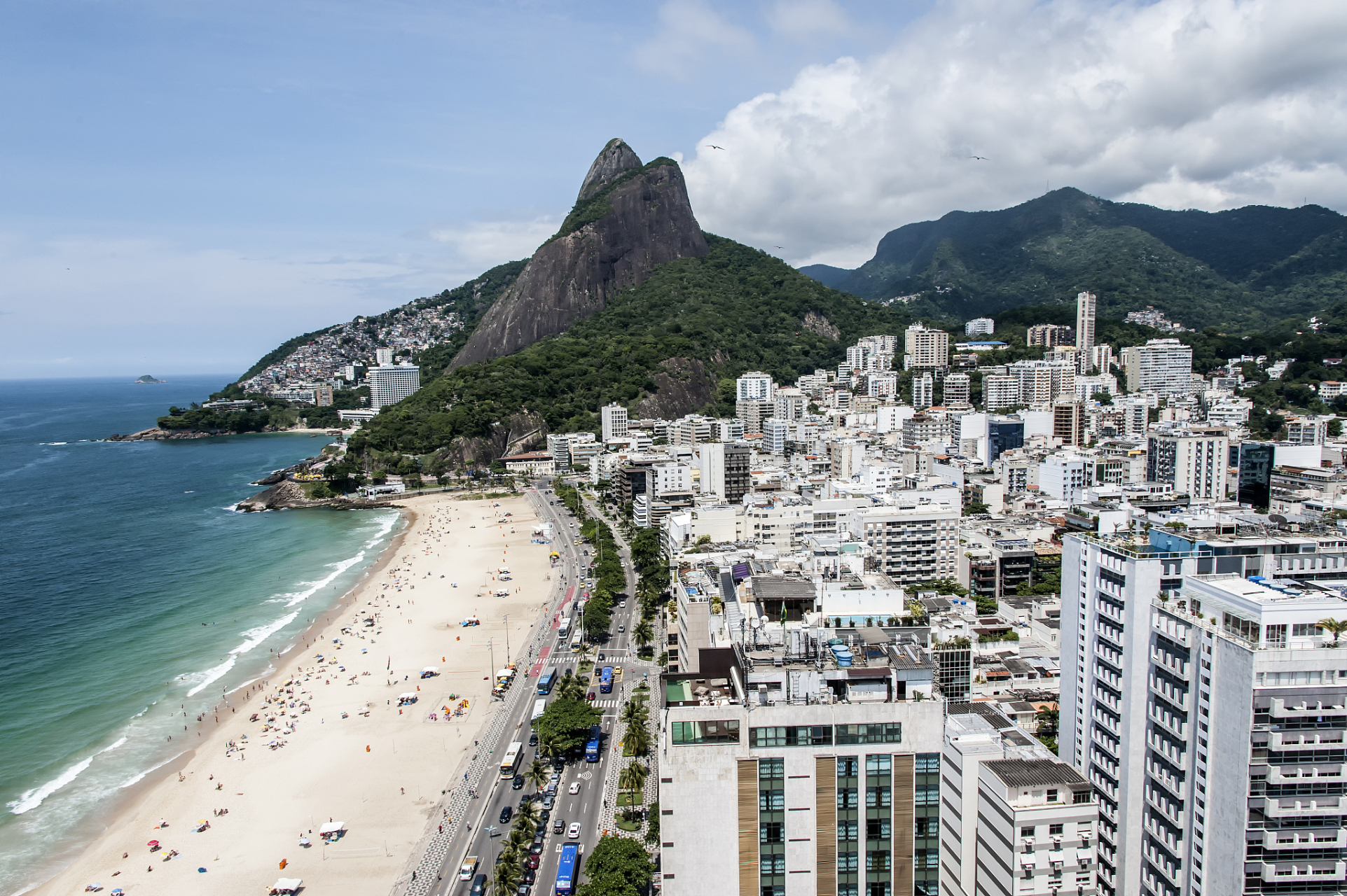 里约热内卢,一个充满活力和美丽的城市,位于南美洲的巴西.