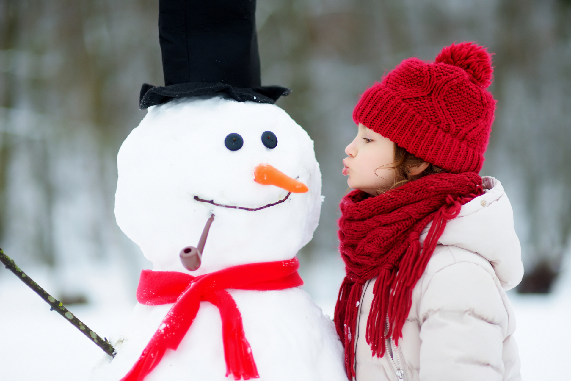 堆雪人图片 看图图片