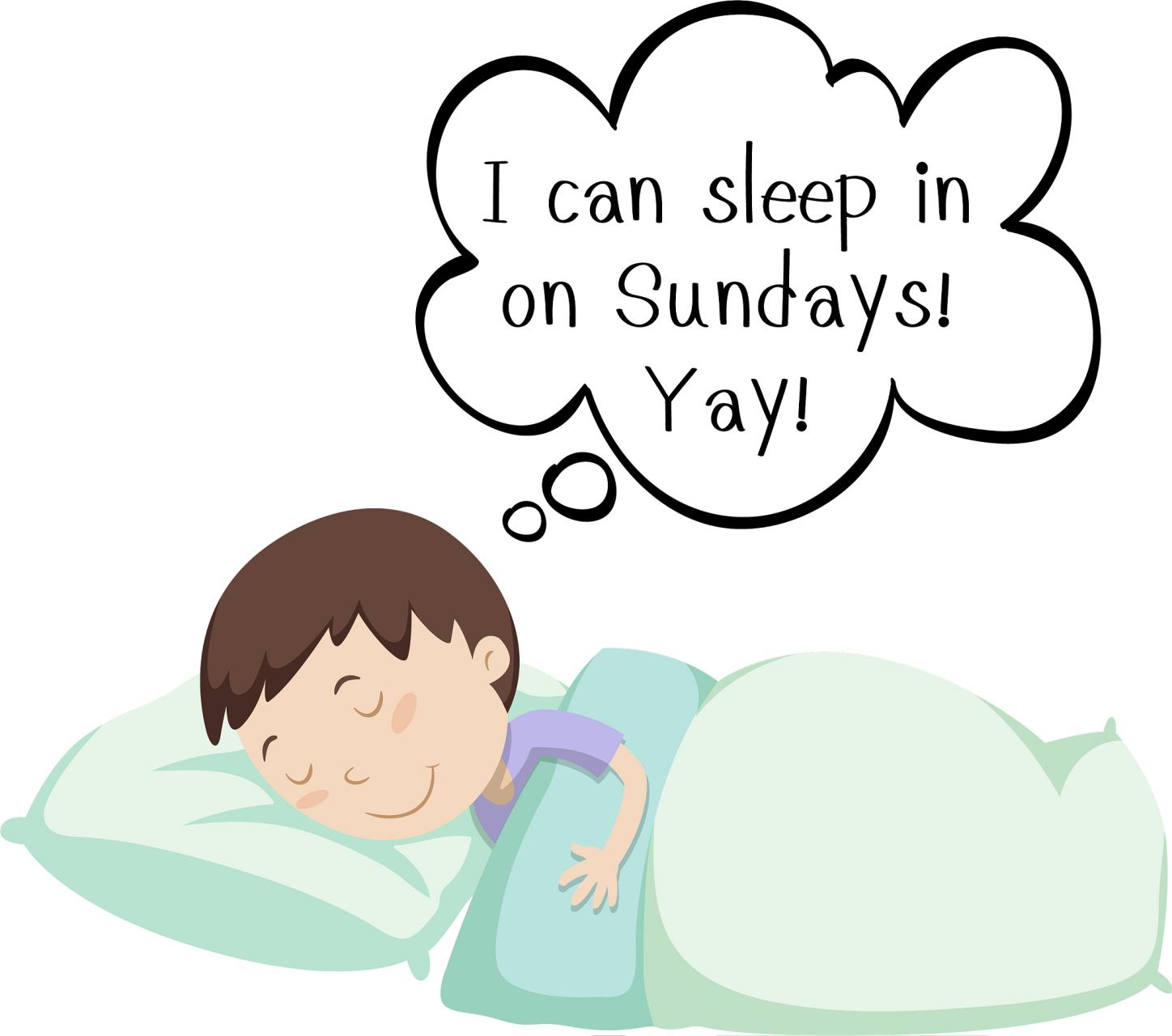 本期来聊一聊非常适合懒虫们的英语表达——"sleep in".