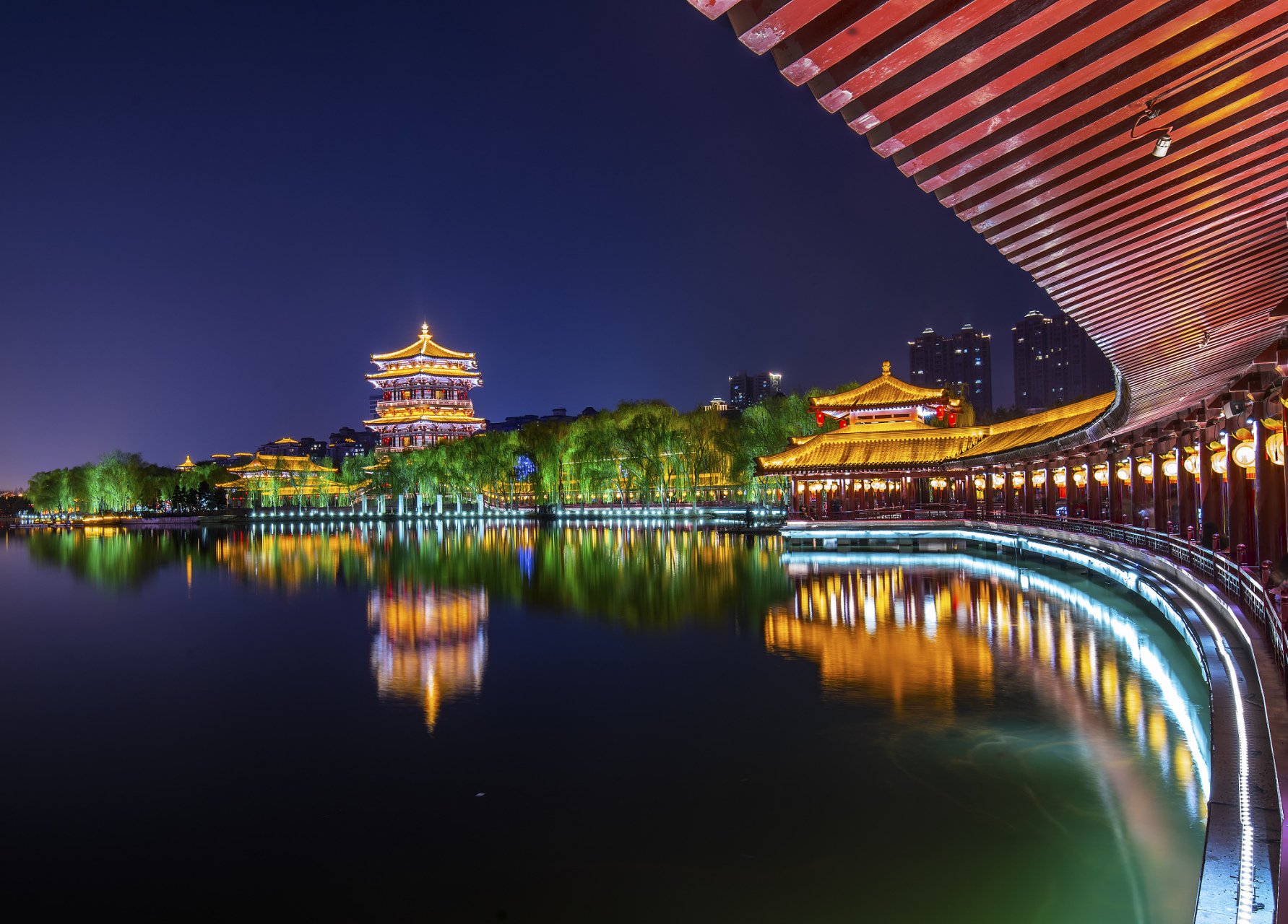 想出去转转?或许西安的夜景能给你带来惊喜!