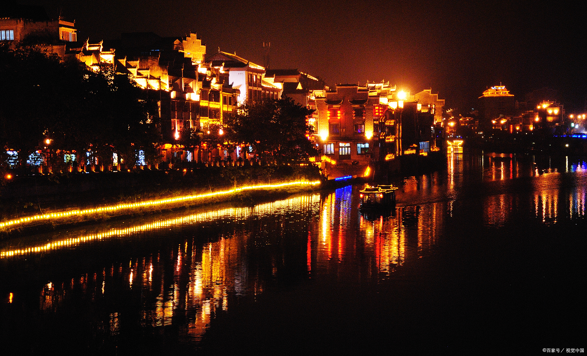 六盘水夜景图片真实图片