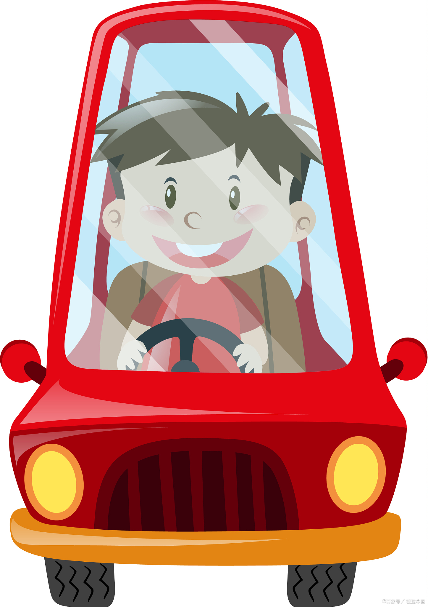 其实蕴含着礼仪,安全与开车卡通驾驶卡通图开车卡通图片驾驶汽车的