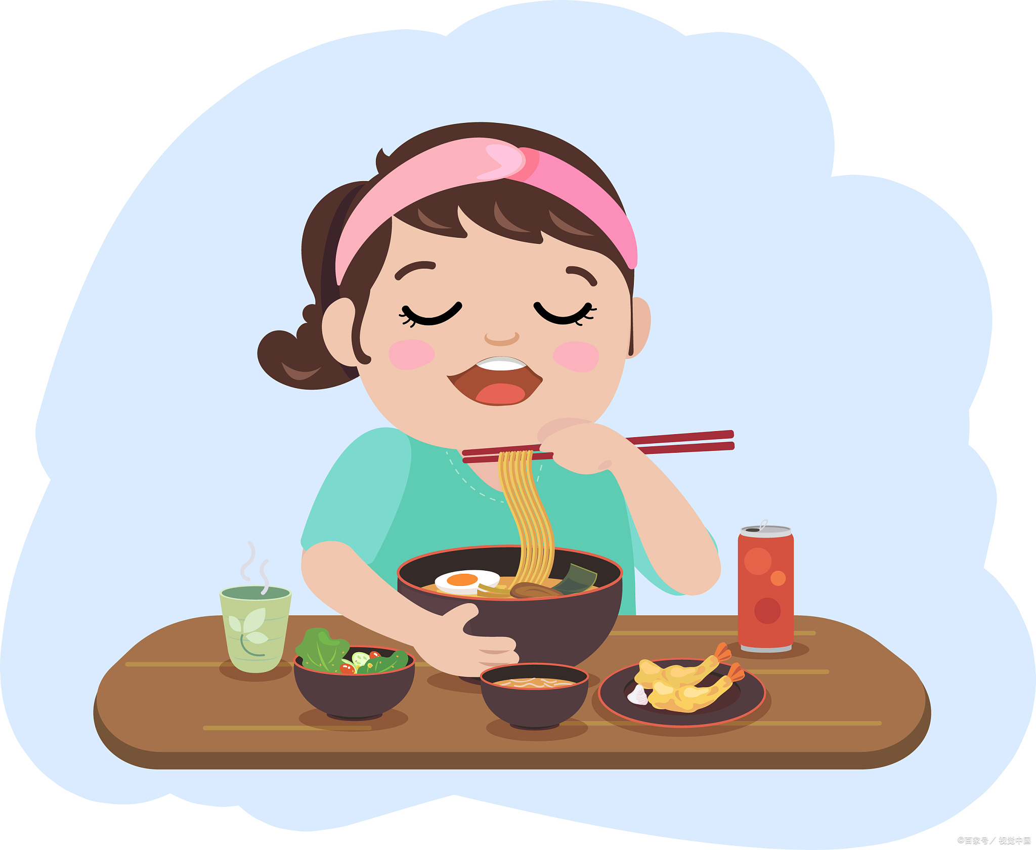 1火锅:冬天里,吃一顿热腾腾的火锅真的是太舒服了一个人吃东西  卡 