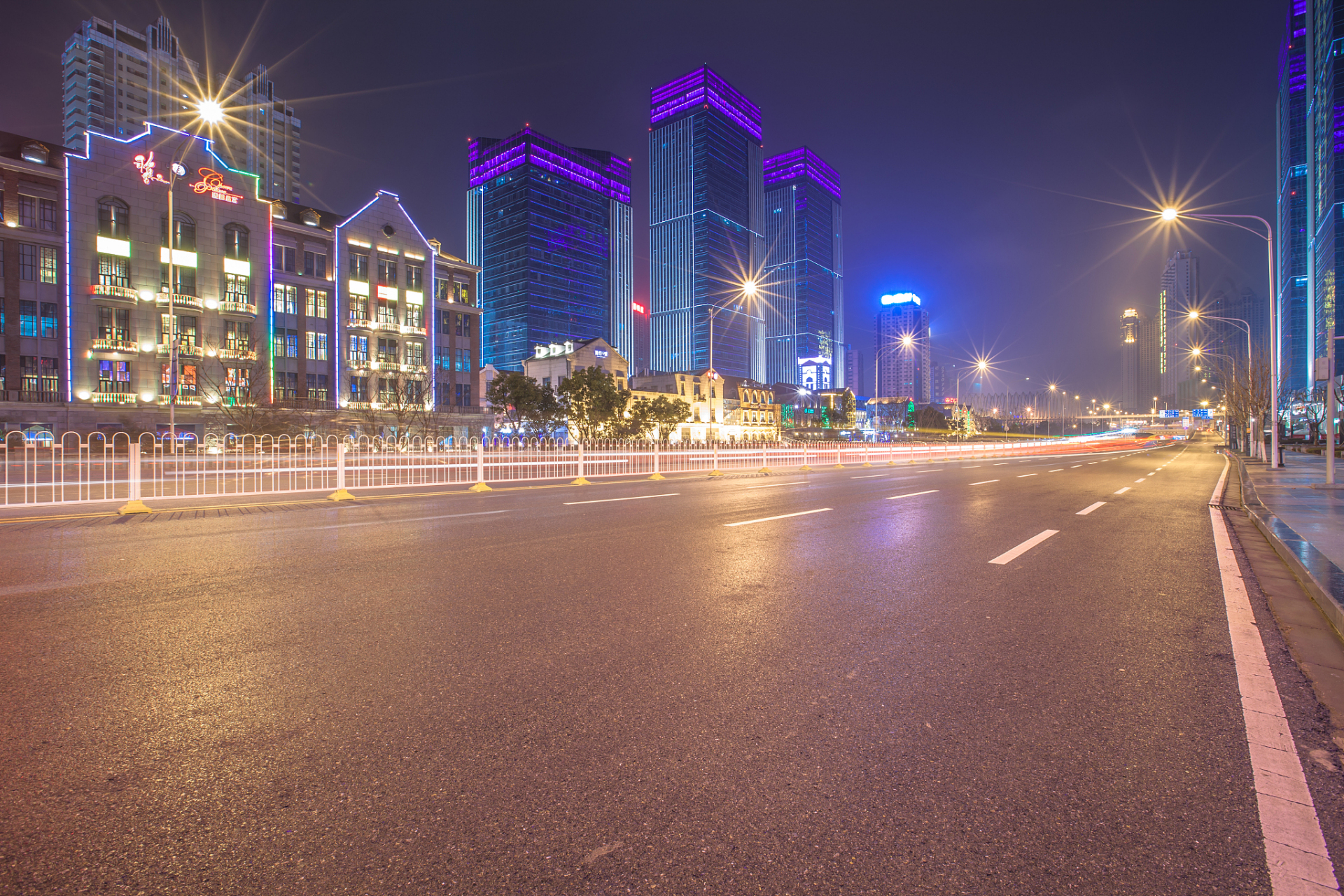 武汉夜景真实图片