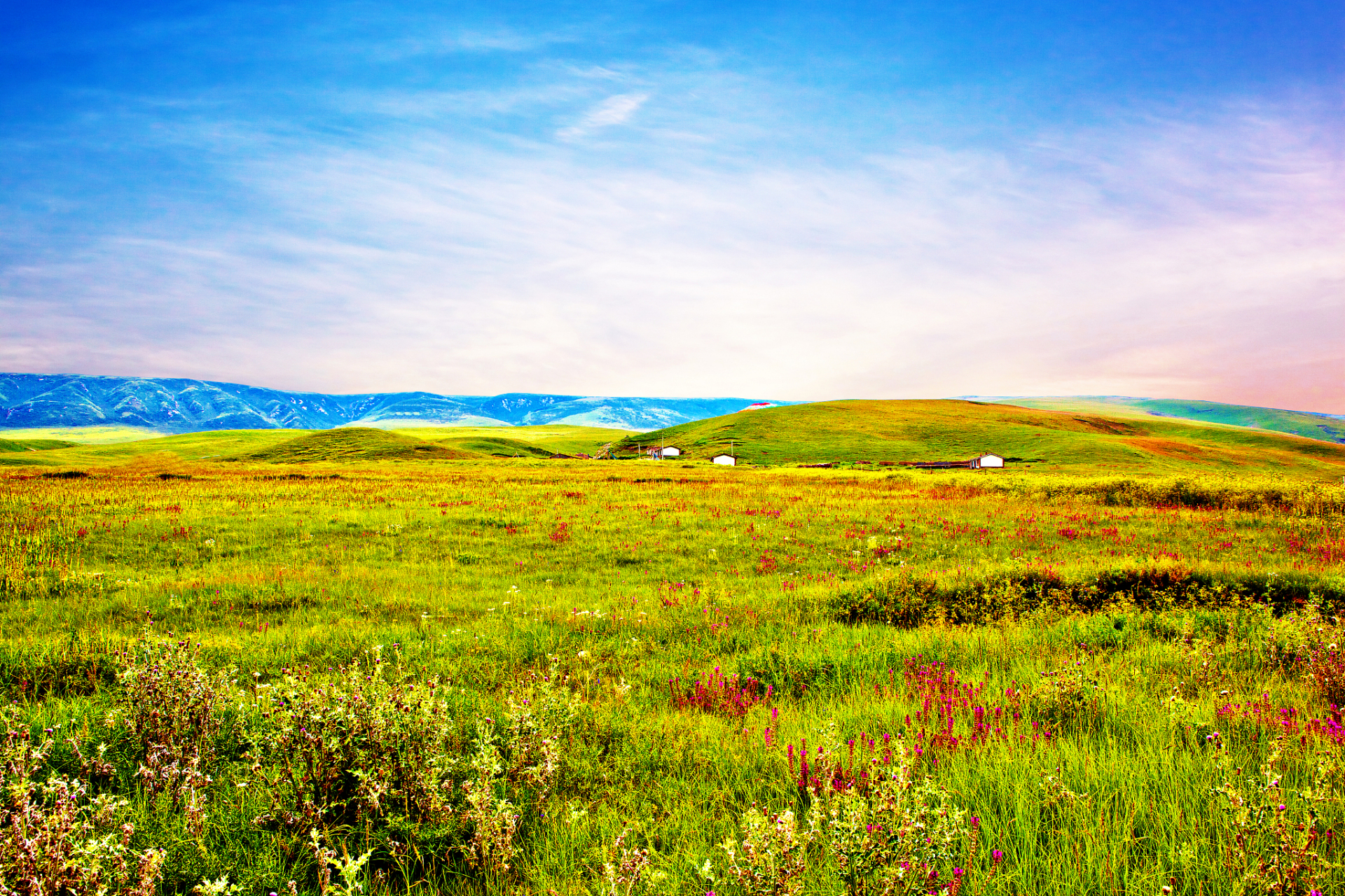 喀拉峻草原,位于新疆伊犁河谷的特克斯县境内,是一个充满诗意和美丽的