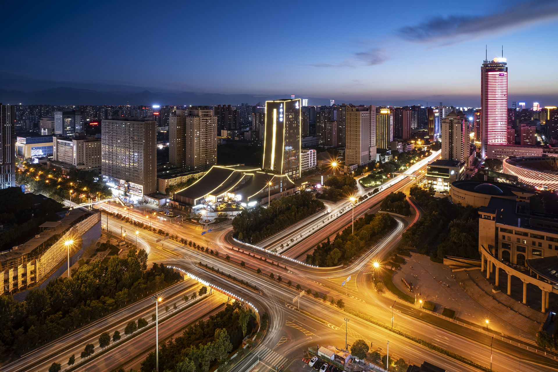 乐享周末分享吧# 78咸阳夜景大盘点,让你流连忘返!