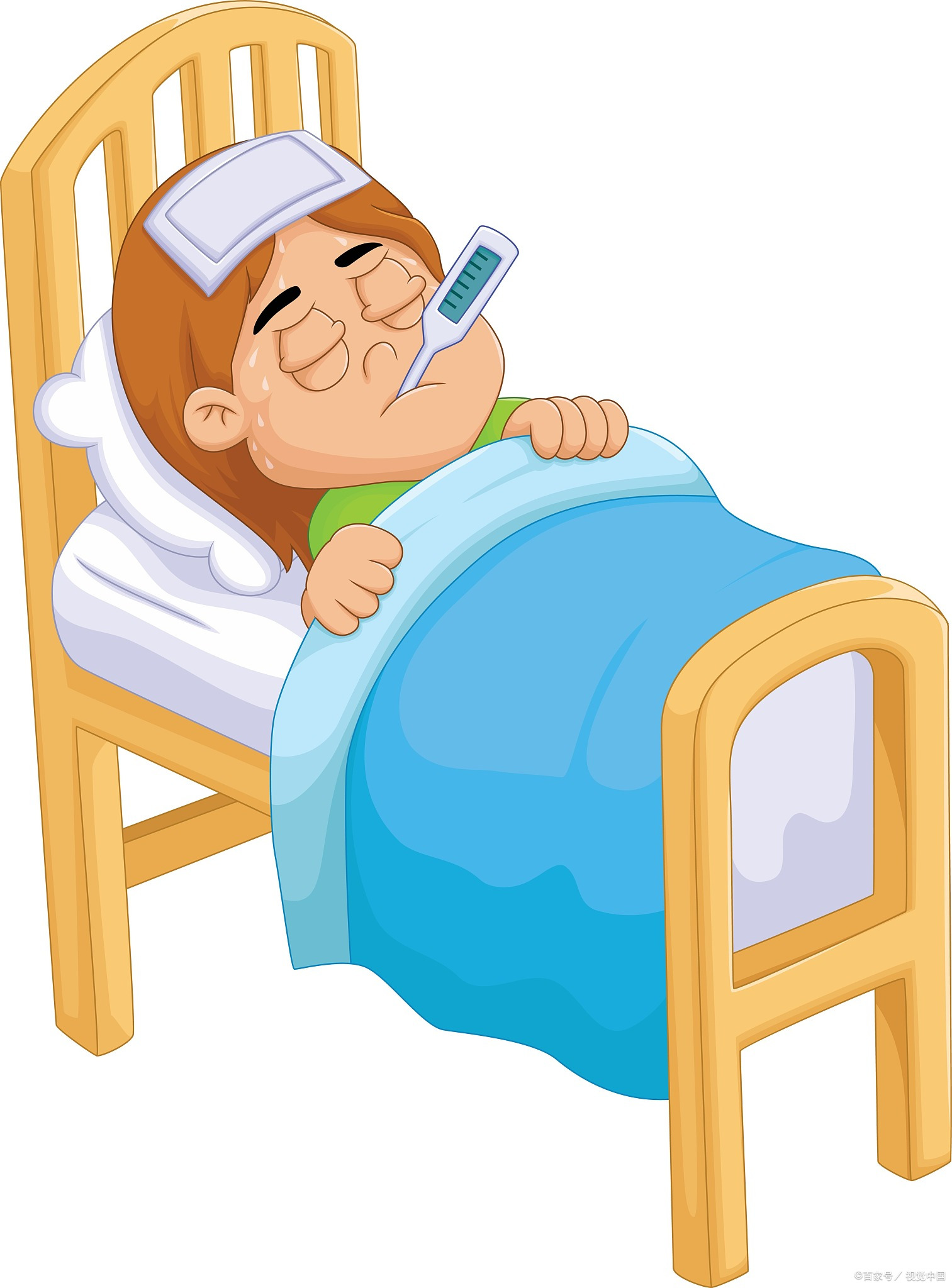 生病了的卡通图片公公生病了的心情图片大全生病搞笑图片温画生病