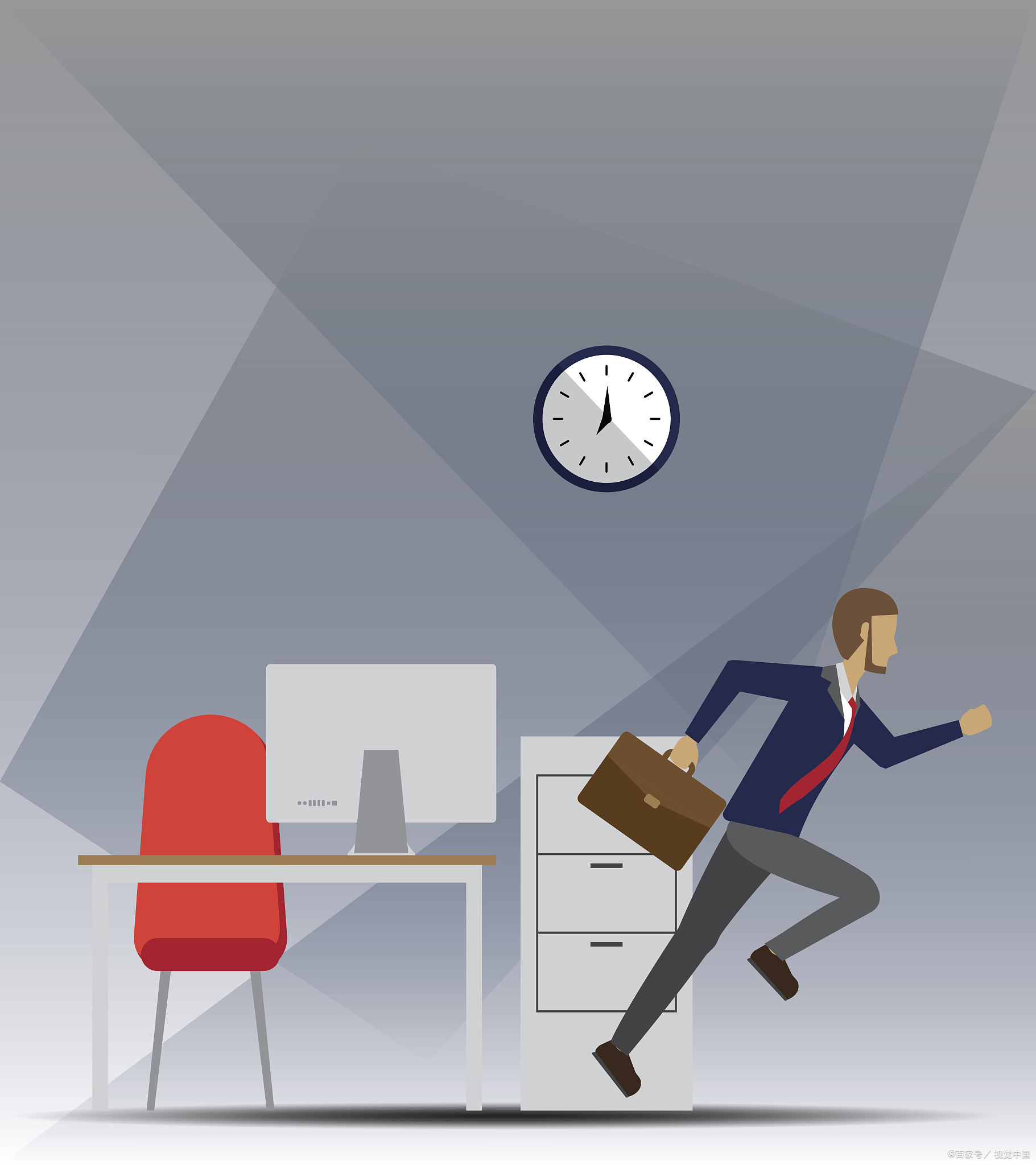 忙碌的节奏让人没