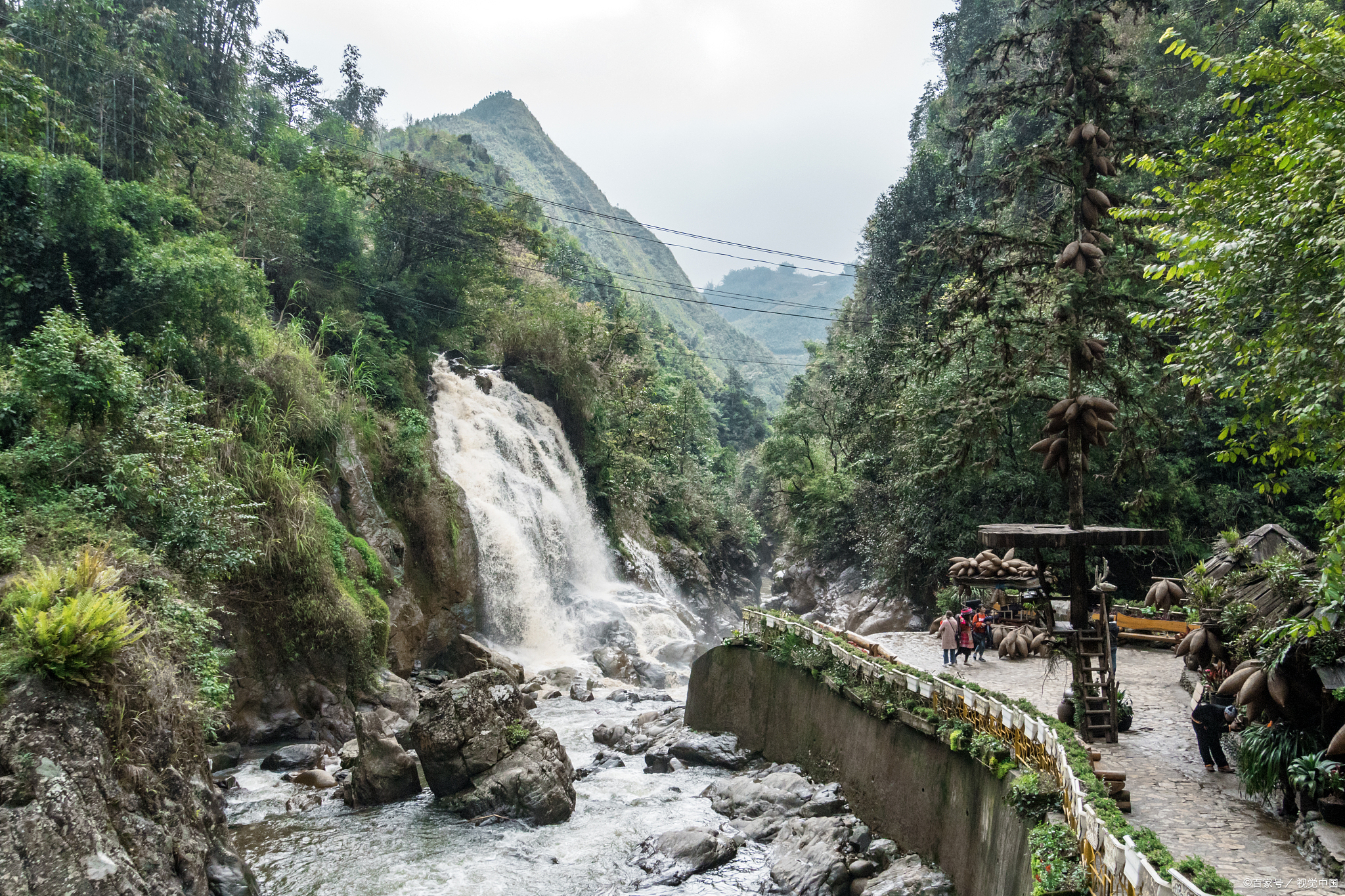 陕西金丝大峡谷风景区图片