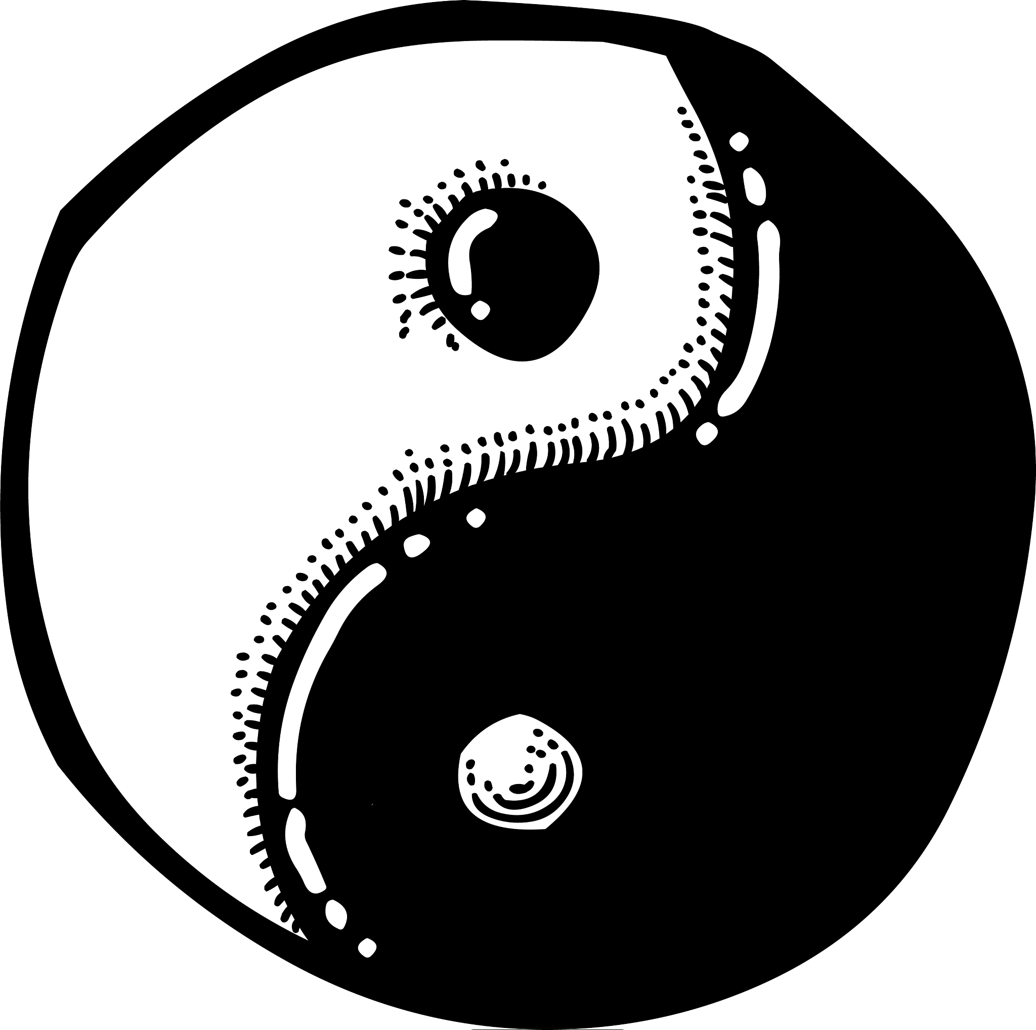 太极图,又称阴阳鱼图,是中国传统文化中非常重要的符号之一,源自于