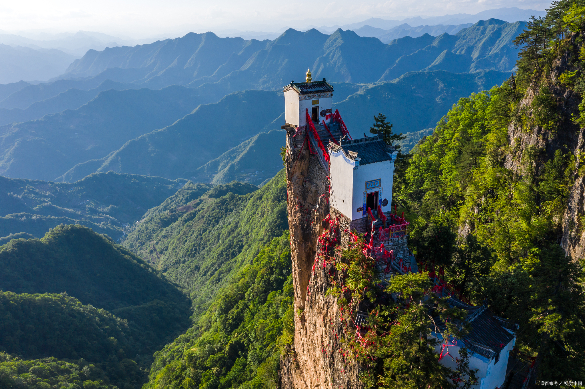 商洛云塔山风景区图片图片