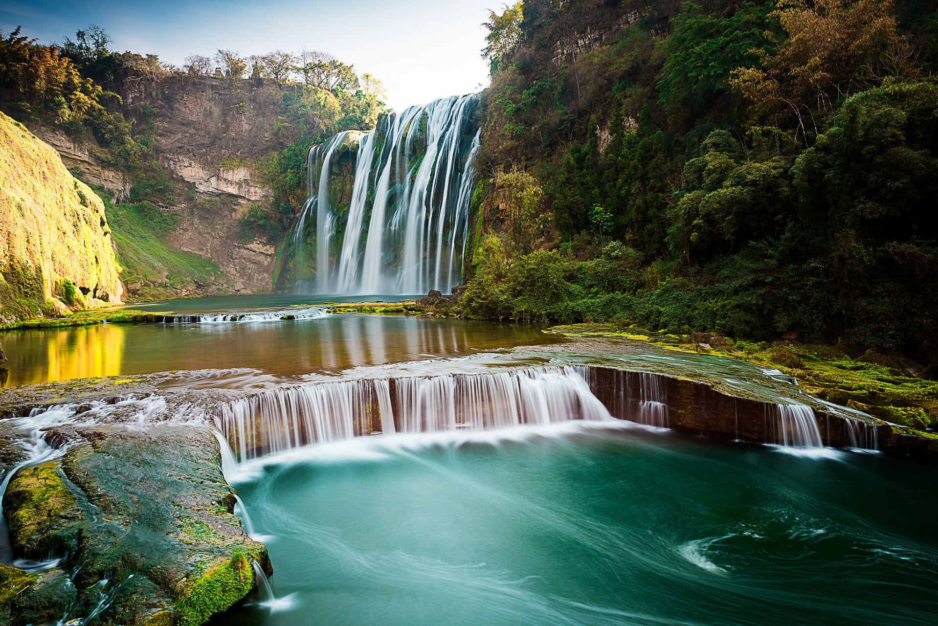 黄果树瀑布高达77.