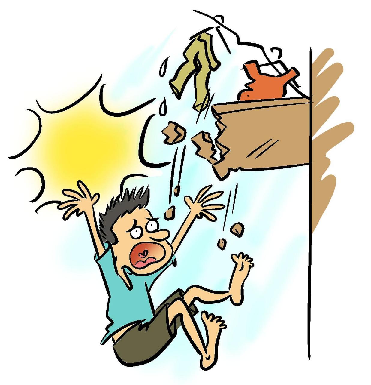 近日,四川一个才四五岁的小男孩从高楼坠下不幸