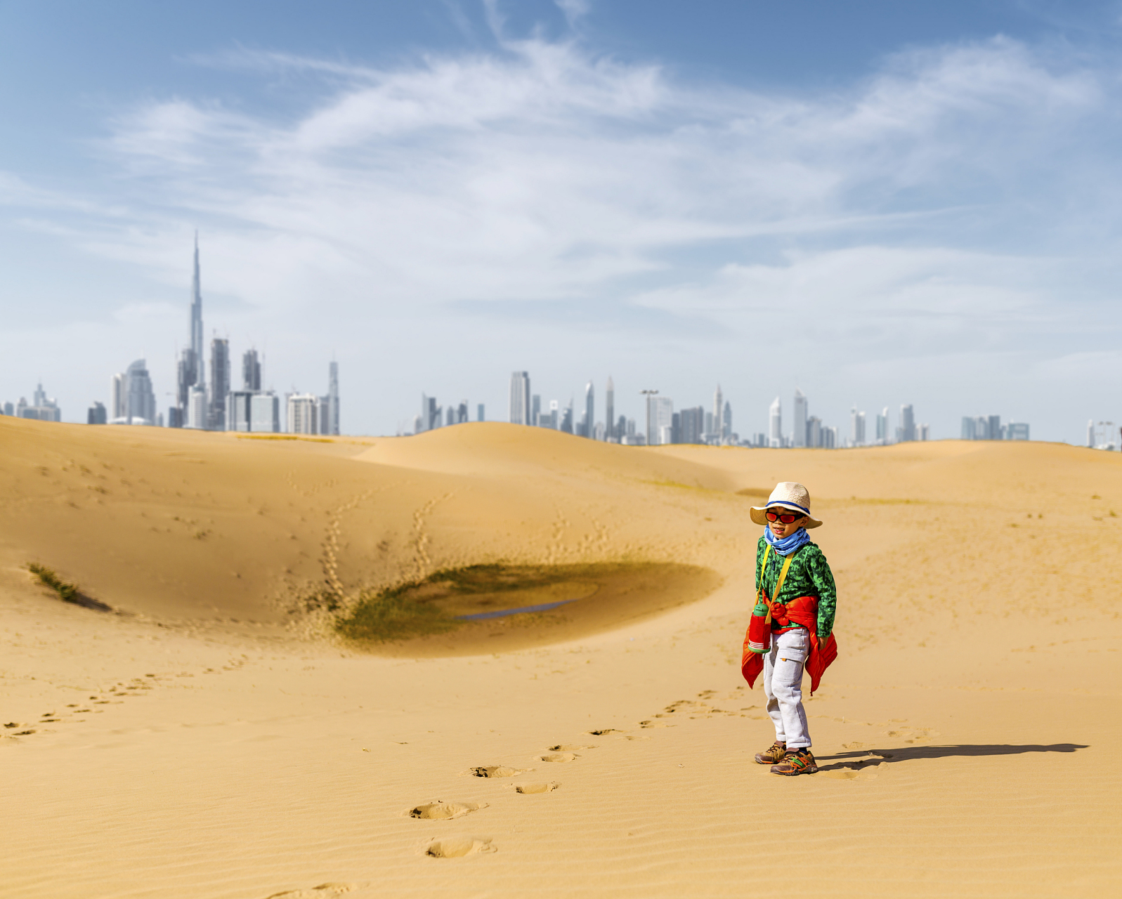 #假如冬天有声音#  沙漠探险:挑战新疆沙漠之旅的奇妙之旅 沙漠探险,