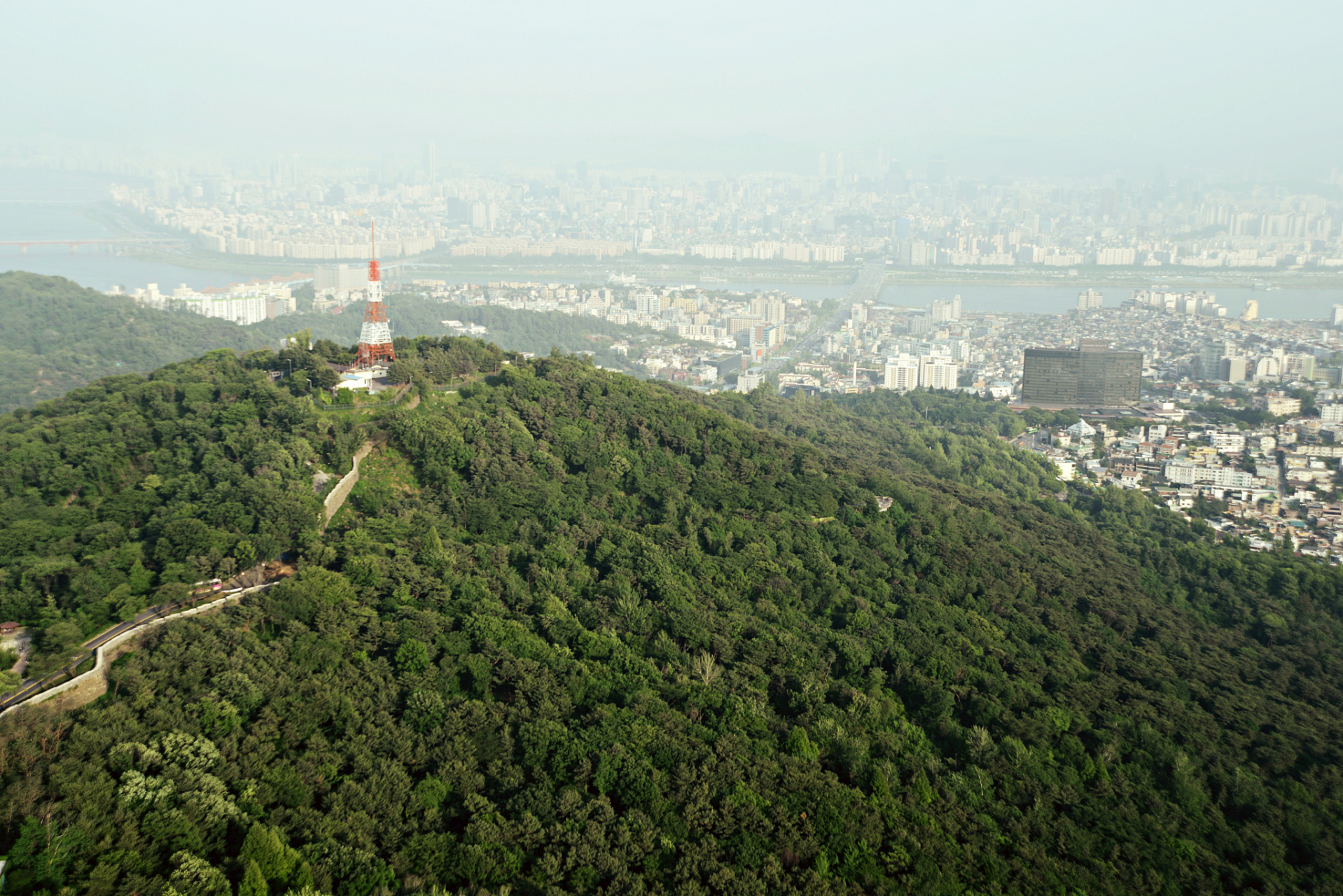 岳麓山公园图片