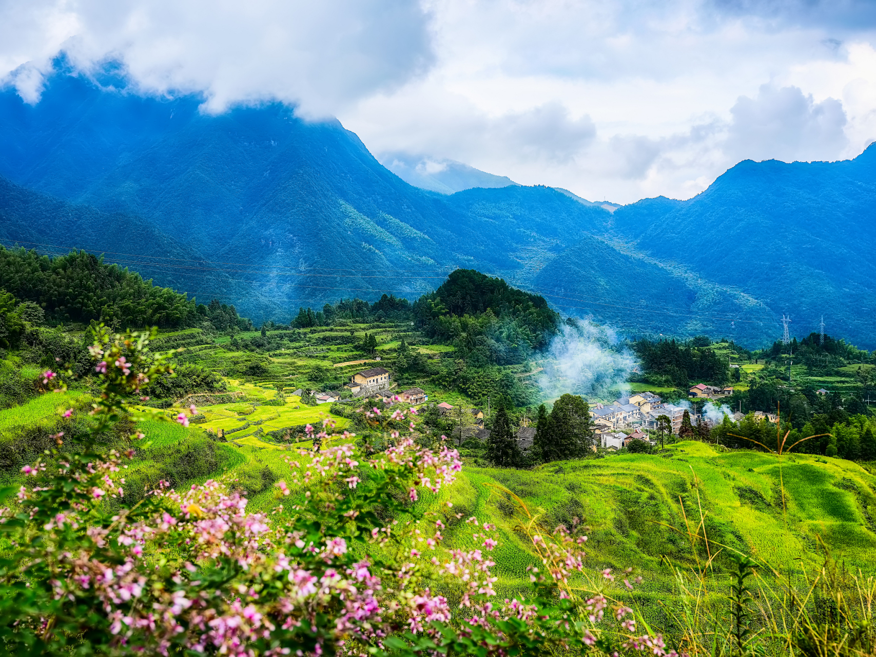 潞江坝百花岭风景区图片