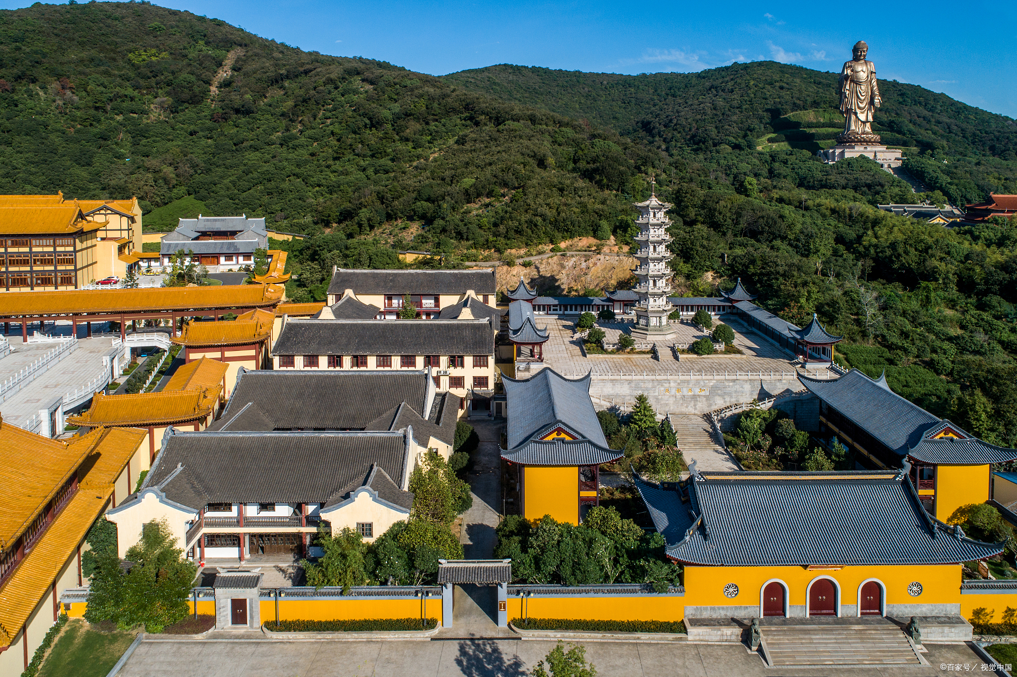 灵山寺一座风景秀美的名胜古迹