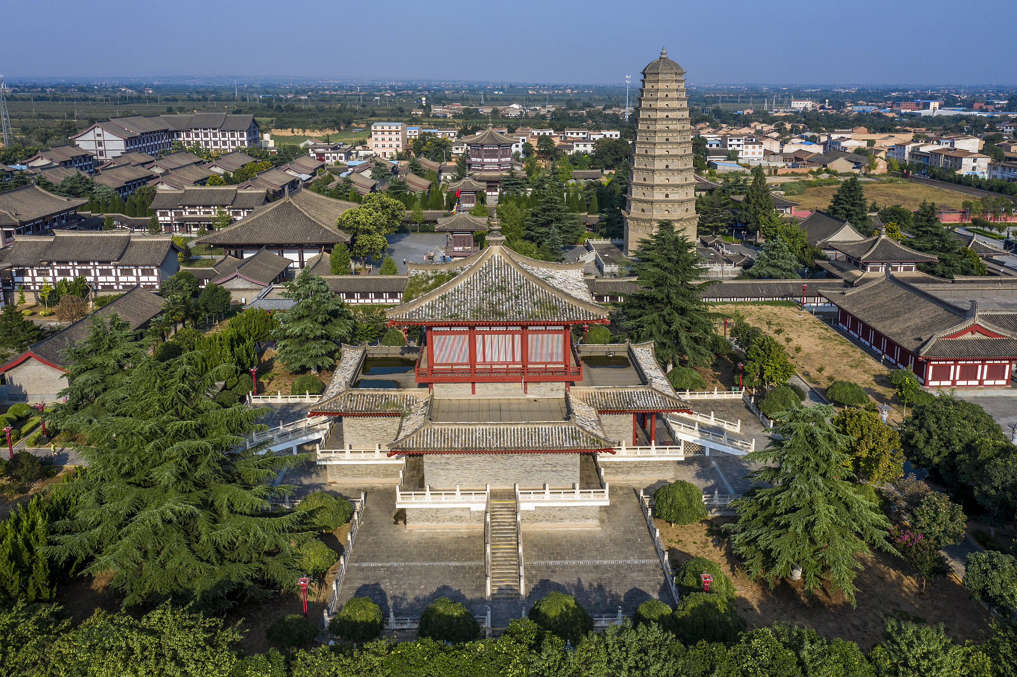 宝鸡寺庙图片