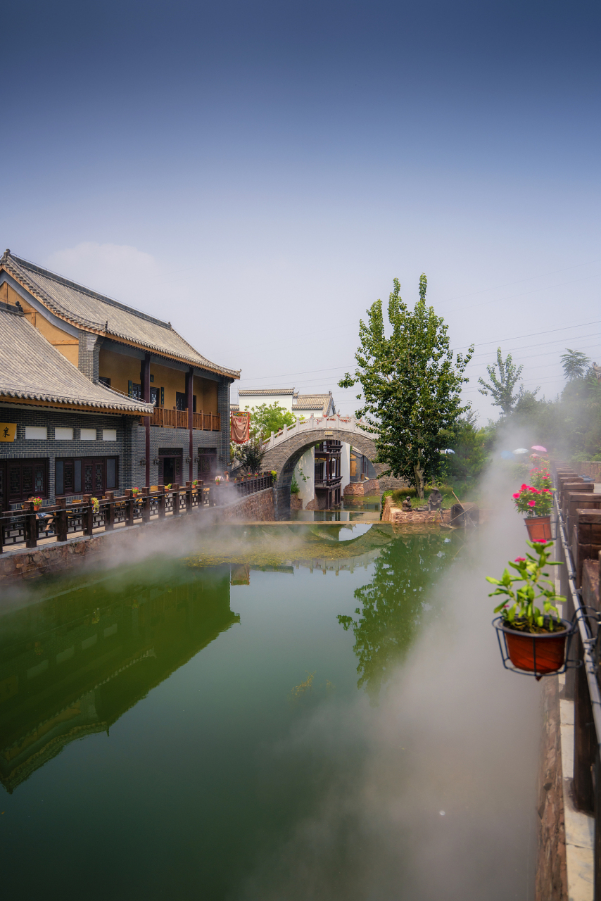 曙光水镇,水天一色 五一小长假期间,来到天津的曙光水镇,将会给您带来