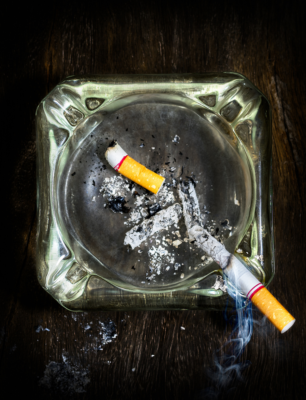 有一次,我差点向烟灰缸里倒水,大舅赶紧制止我,说道:"烟灰缸里怎么